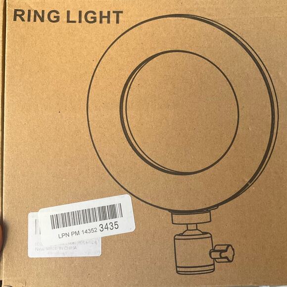 8'' Ring Light,w Extendable Tripod Stand, for Live Stream/Makeup/YouTube/TikTok - Picture 11 of 12